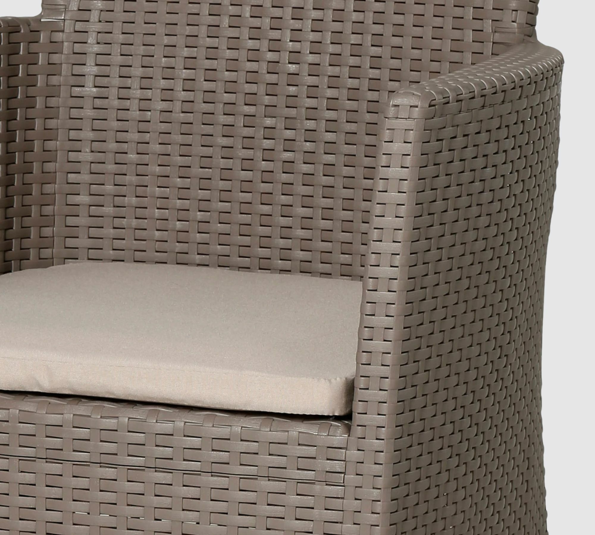 Outdoor-Armlehnstuhl Polyrattan 2