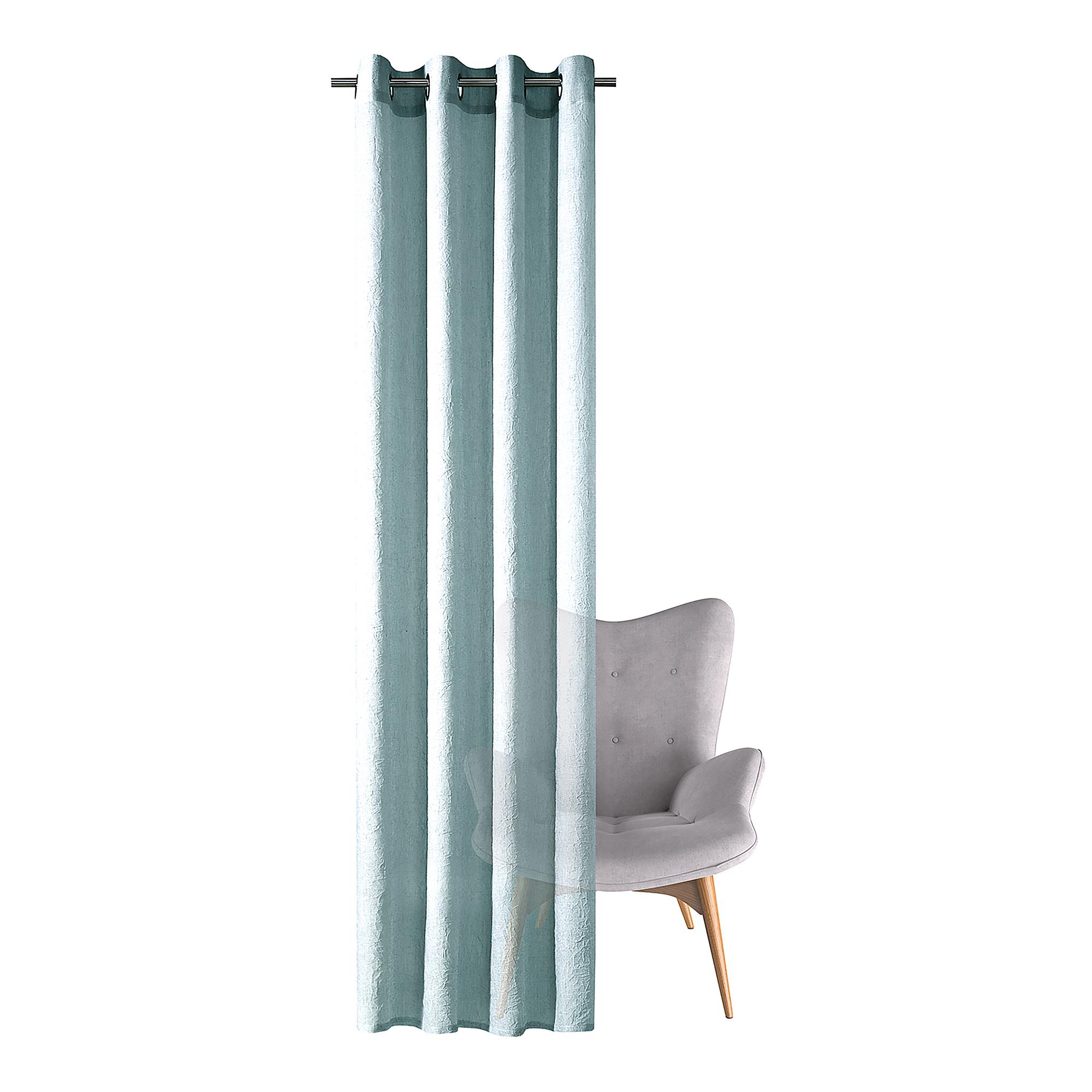 Ösenschal Uni Crash Grün 1