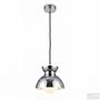 Quora Pendant Light 1-bulb Opal Glass Chrome 3