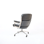 ES 104 Eames Lobby Chair Leder Schwarz 2