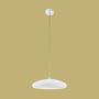 LED pendant lamp semi-circular white 1