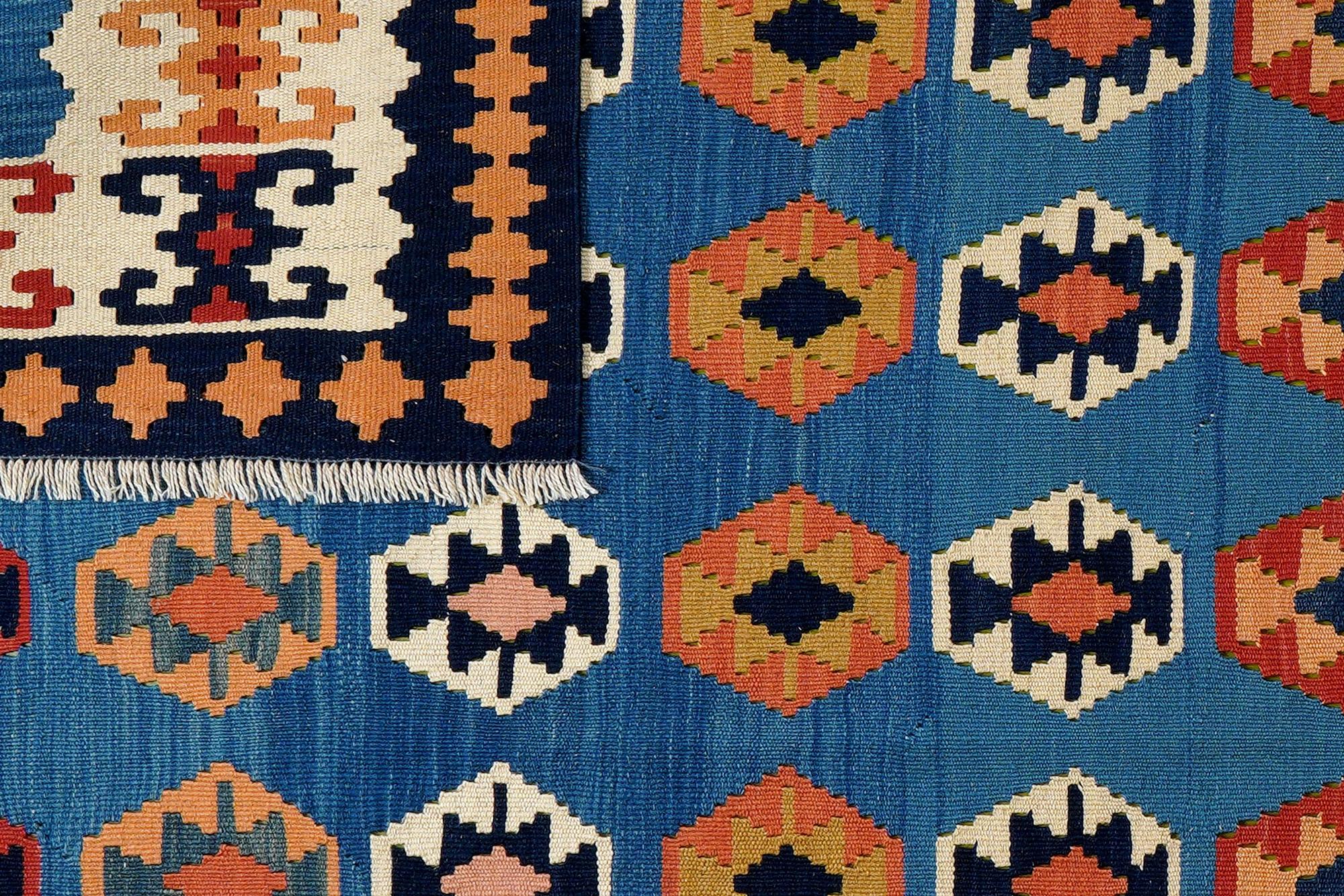 Kilim Gashgai Teppich Mehrfarbig 4