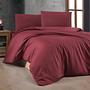 Bed & Pillowcase Cotton Brown 135cm x 200cm 0