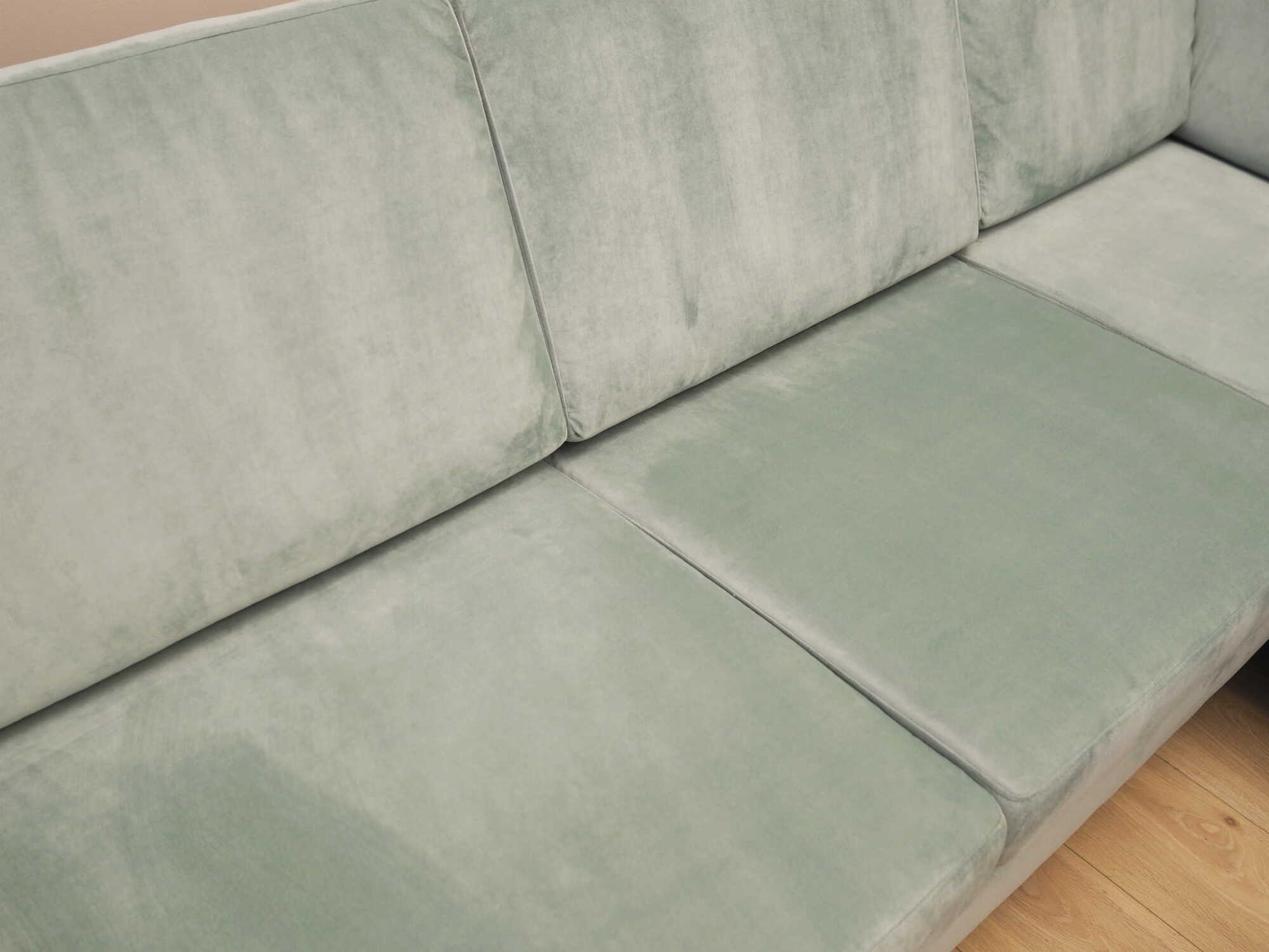 Ecksofa Textil Blau 1990er Jahre 9