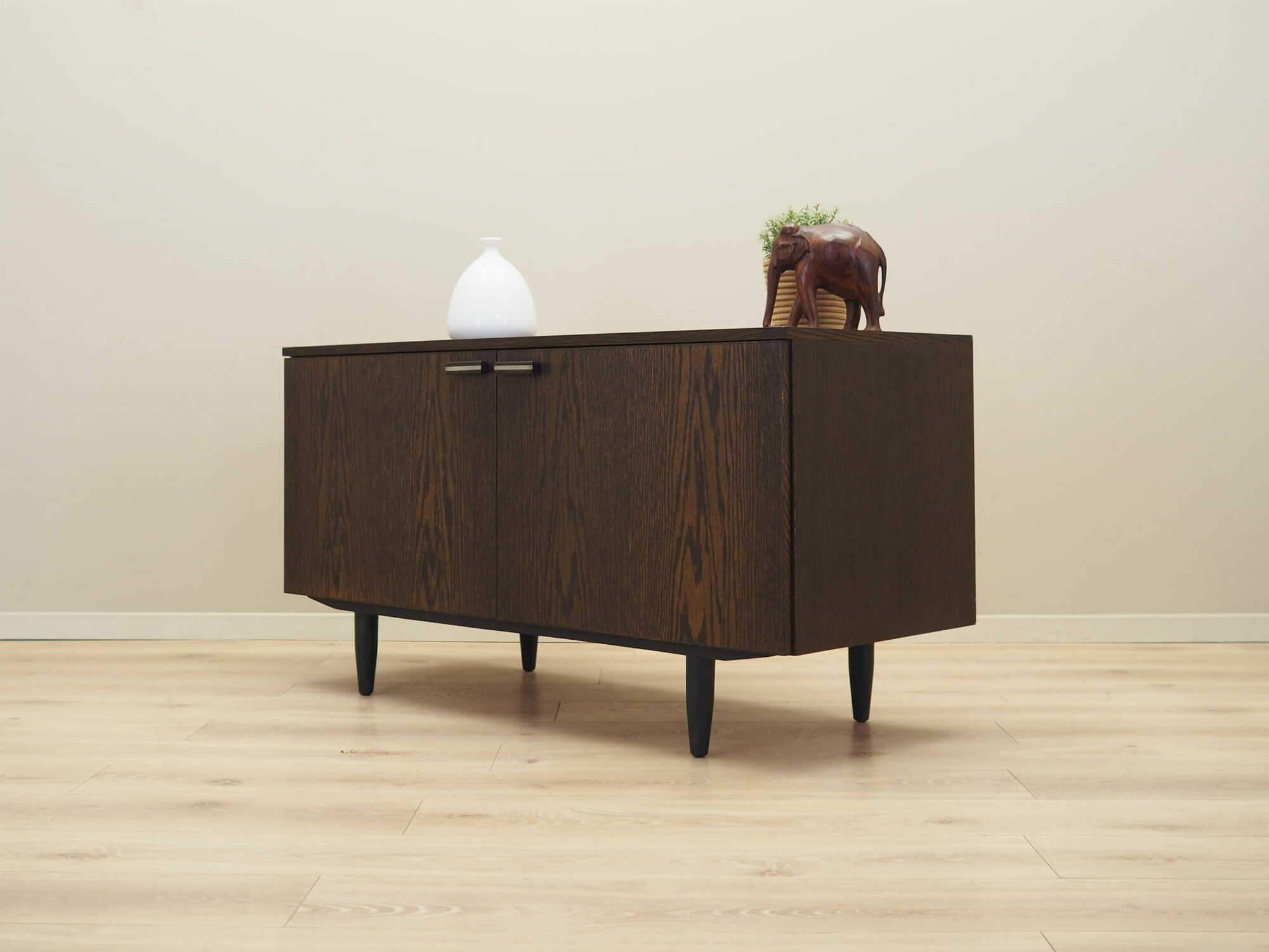 Cabinet Wood Brown 1970s 3