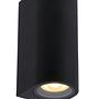 Wall lamp Zaro Type B 2-Light Aluminum Black 3