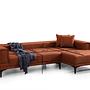 Horizon Ecksofa Rechts Rot 8