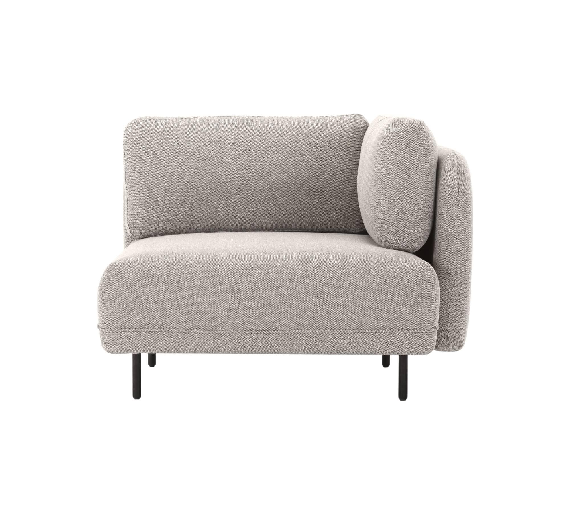 Ellis 1-seater corner module Agnes Brown 0