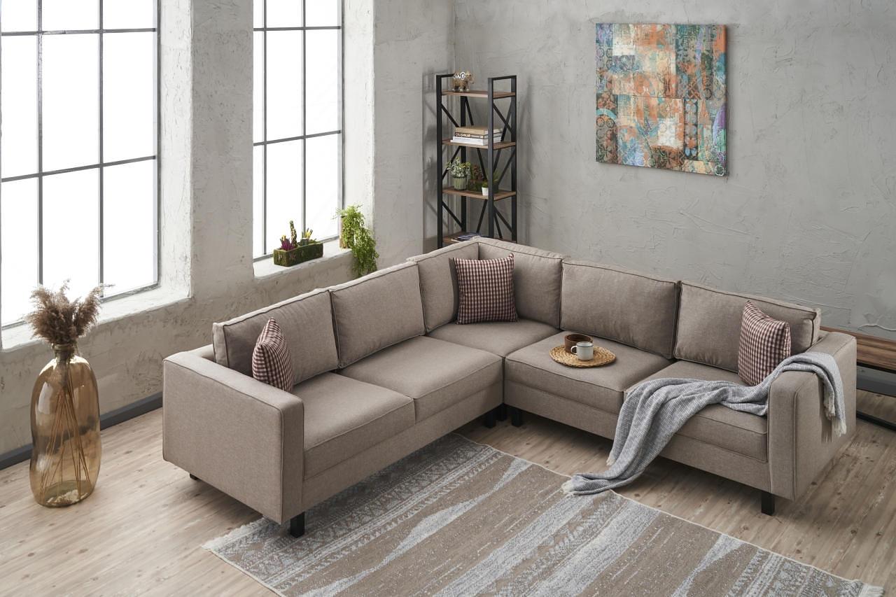 Kale Ecksofa 4-Sitzer Creme 1