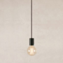 Pendant lamp 1-light iron black 1