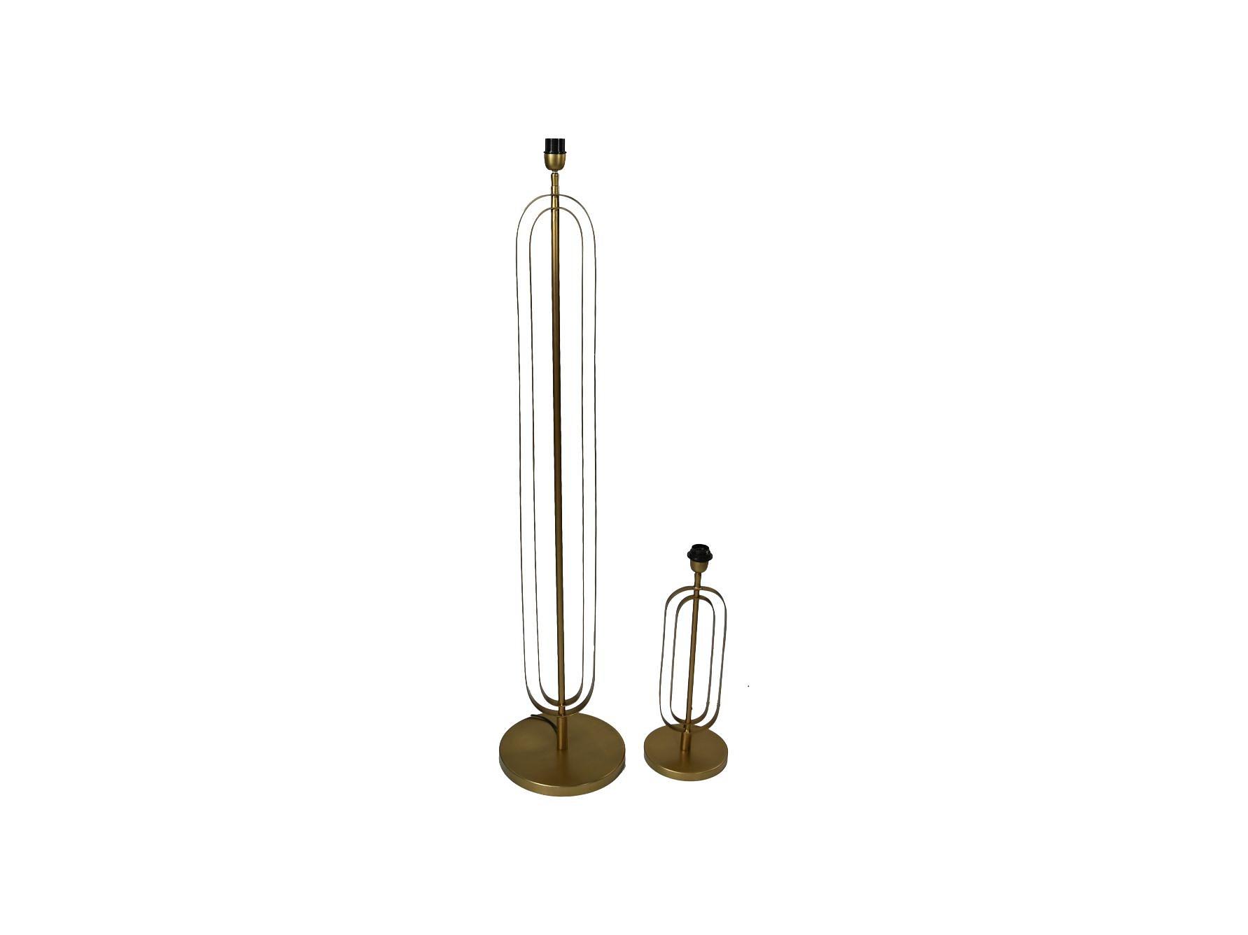 Tischlampe Metall Gold 4