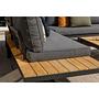 La Vida Lounge Set Teakholz Anthrazit 3