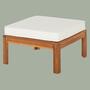 Outdoor-Loungetisch Akazie massiv 0