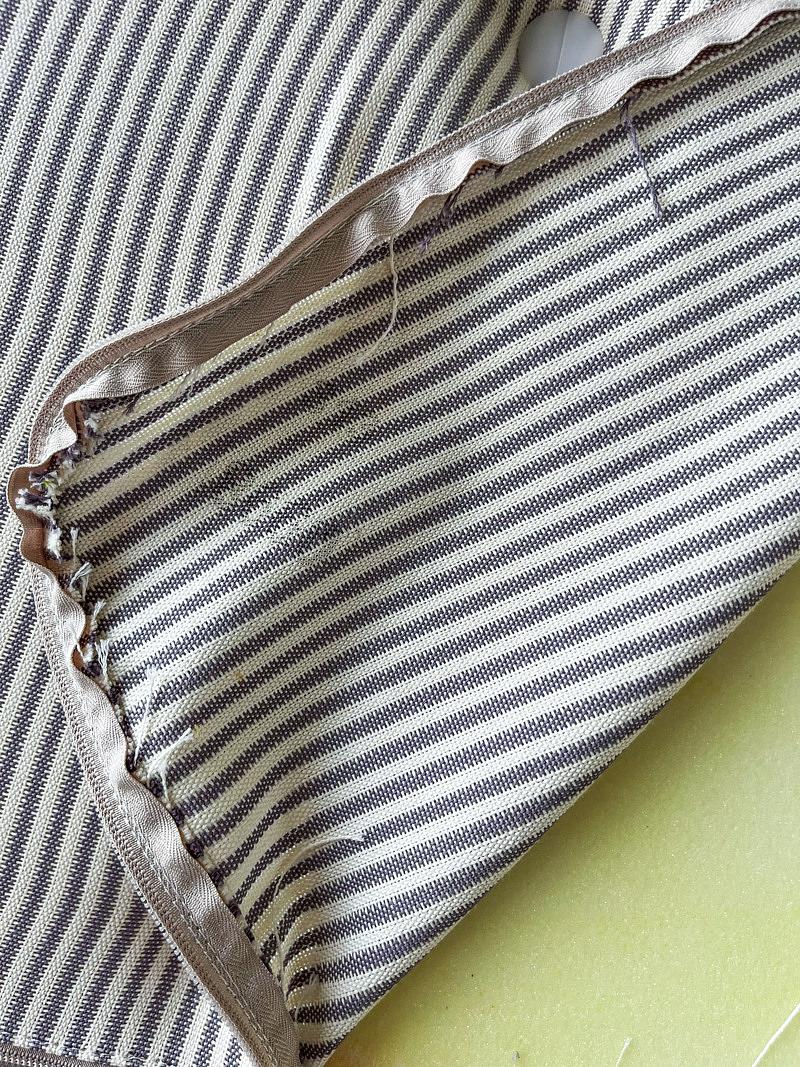 Togo Armchair Cord Sand Brown 8