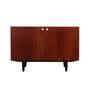 Vintage cabinet Teak brown 1970s 0