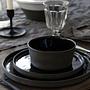 Lagoa Eco Typ B Kombiservice 5-Teilig Keramik Taupe Schwarz 2