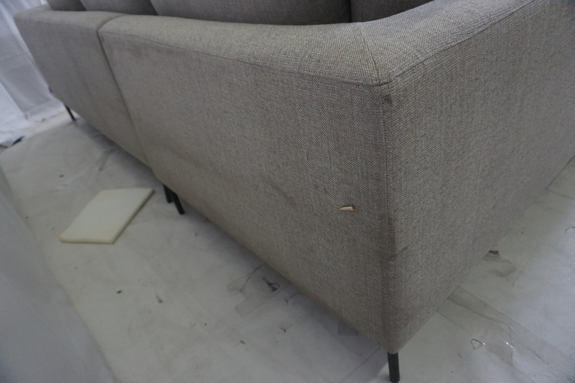 Noa Sofa Récamiere Links Vega Sand Dune 7