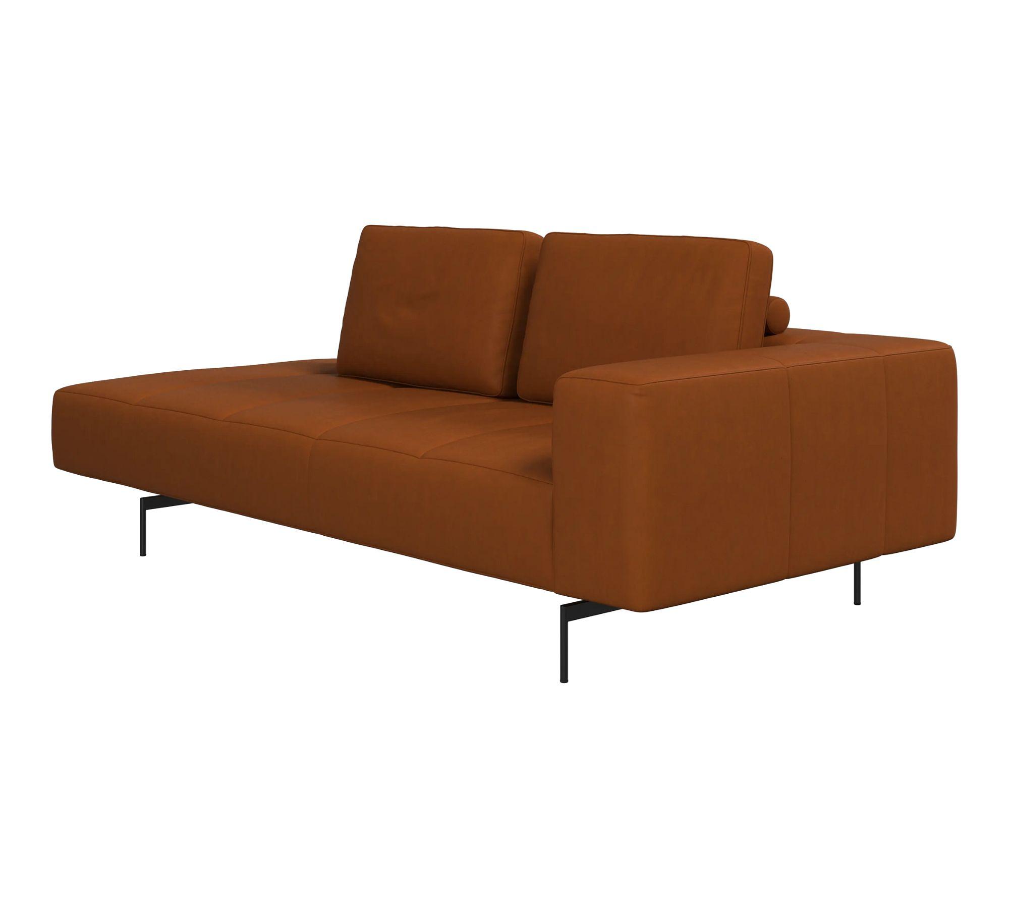 Amsterdam Sofa-Ruhemodul Nordic Vintage Leder Karamell 2