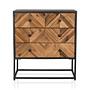 SANTJAGO BLACK SUN Chest of drawers Fir wood 1