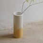 Milda Vase Beton Gelb 0