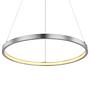 LED-Pendelleuchte Ralph I Silber 1
