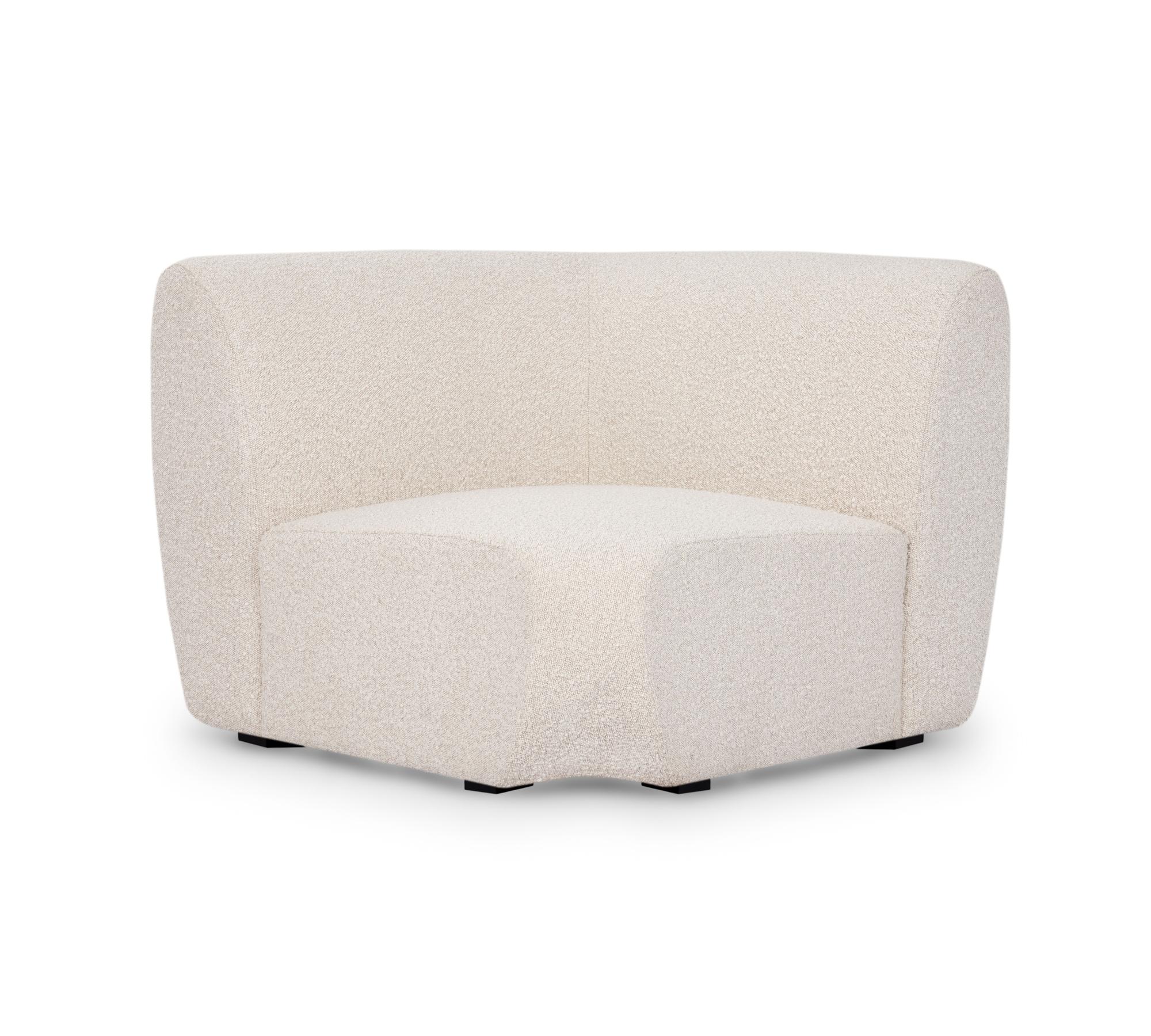 Paula Module 1-seater Right Maya Cream 0