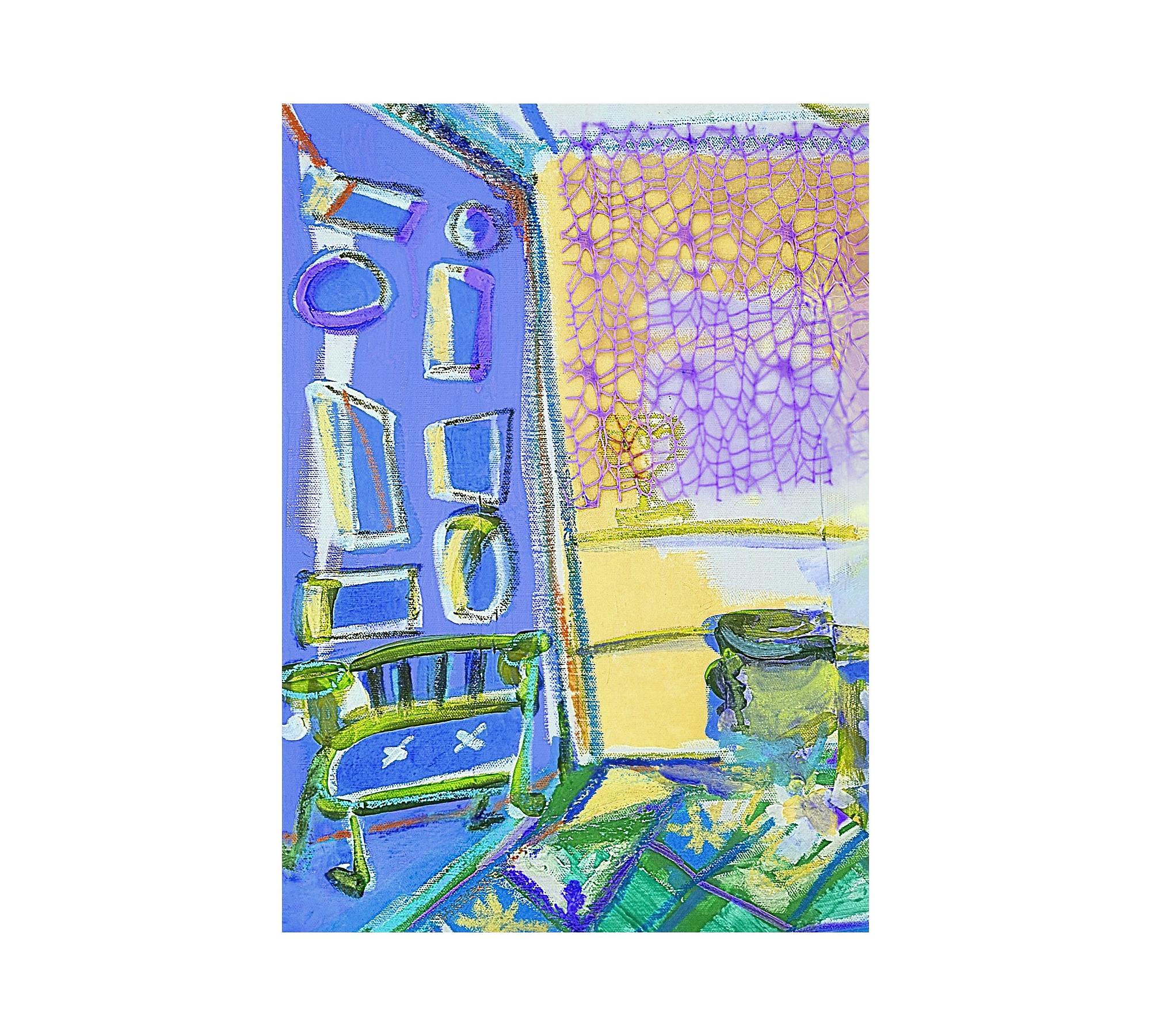 La Sala Azzurra Art Print Multicolored 1