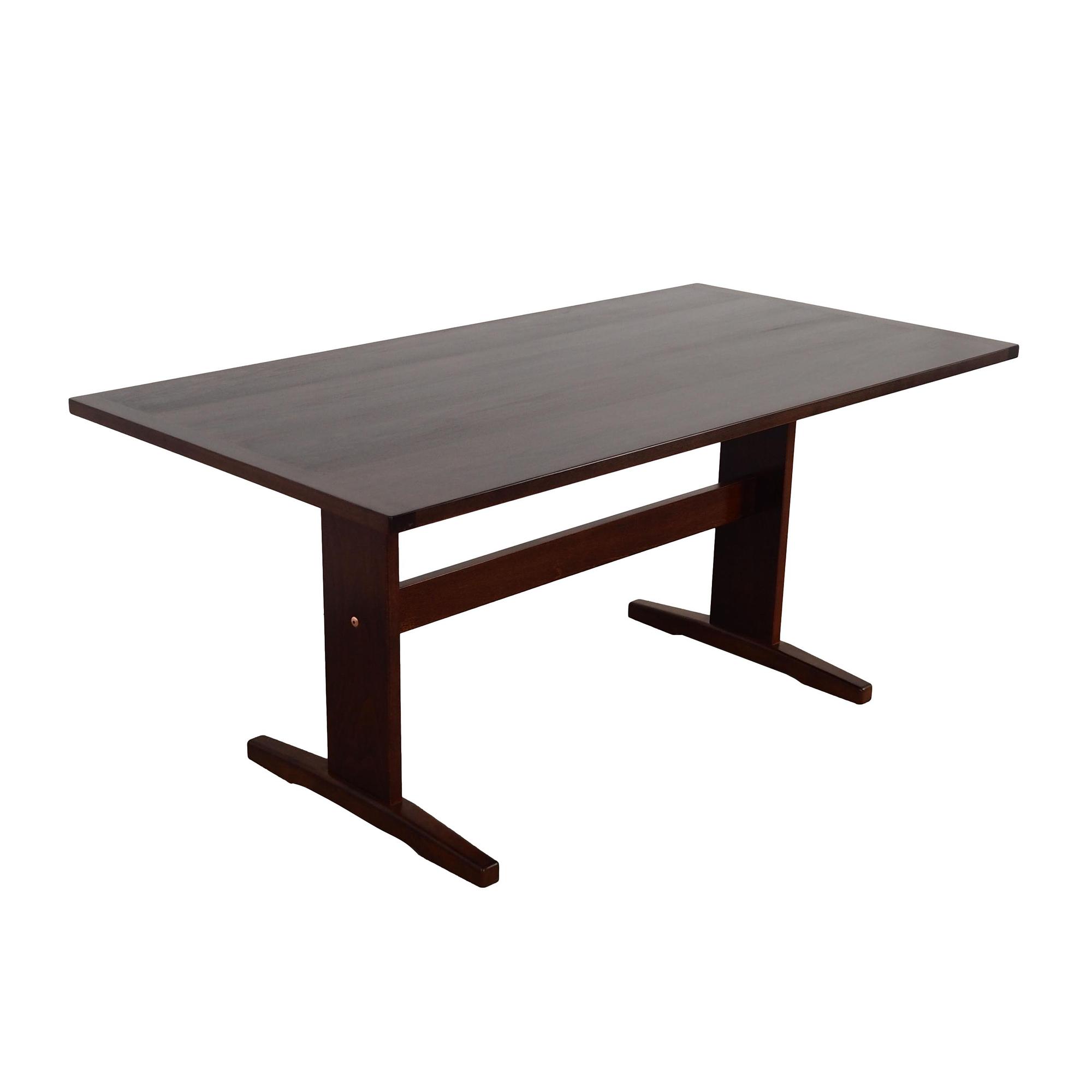 Tisch Eichenholz Optik 1970er Jahre 0