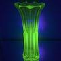 Vintage Vase Glas Türkis 1958 3