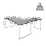 WORKSPACE XL I Scrivania angolare legno grigio 7