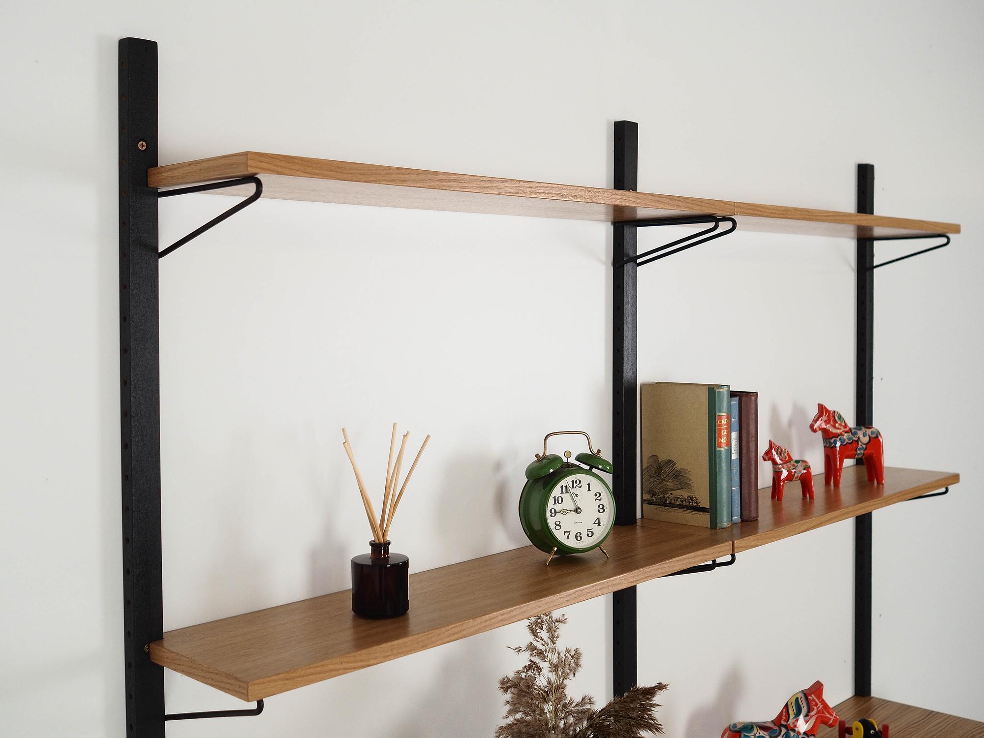 Oak shelf 1970s Brown 7