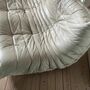 Togo Sofa 2-Sitzer & Sessel Leder Diva Blanc 2