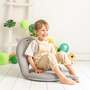 Maus Kindersitz Baumwolle Metall Grau 1