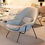 Womb Chair mit Ottomane Eero Saarinen 1960er Jahre 2