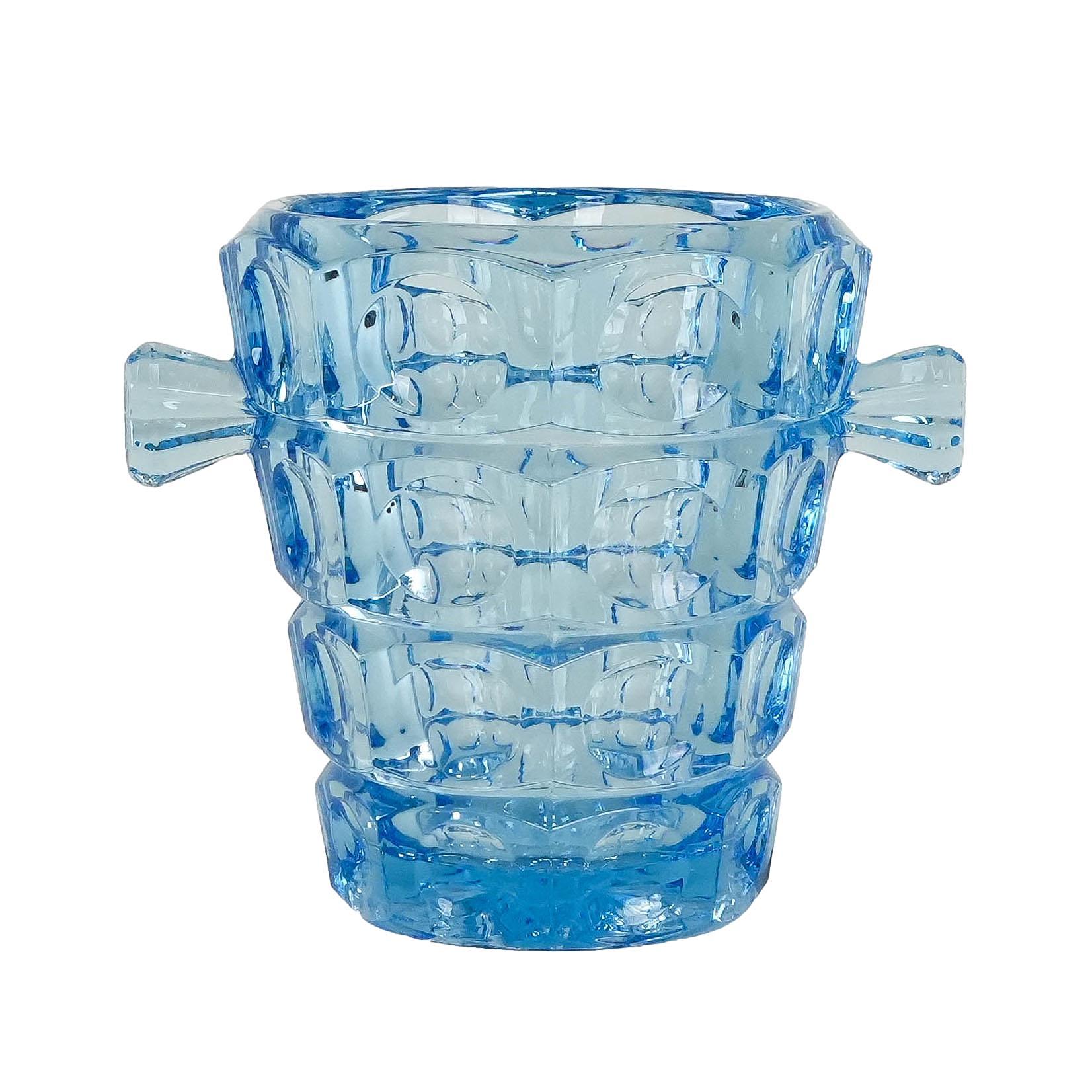 Rosice Ice bucket Blue 1950s 0