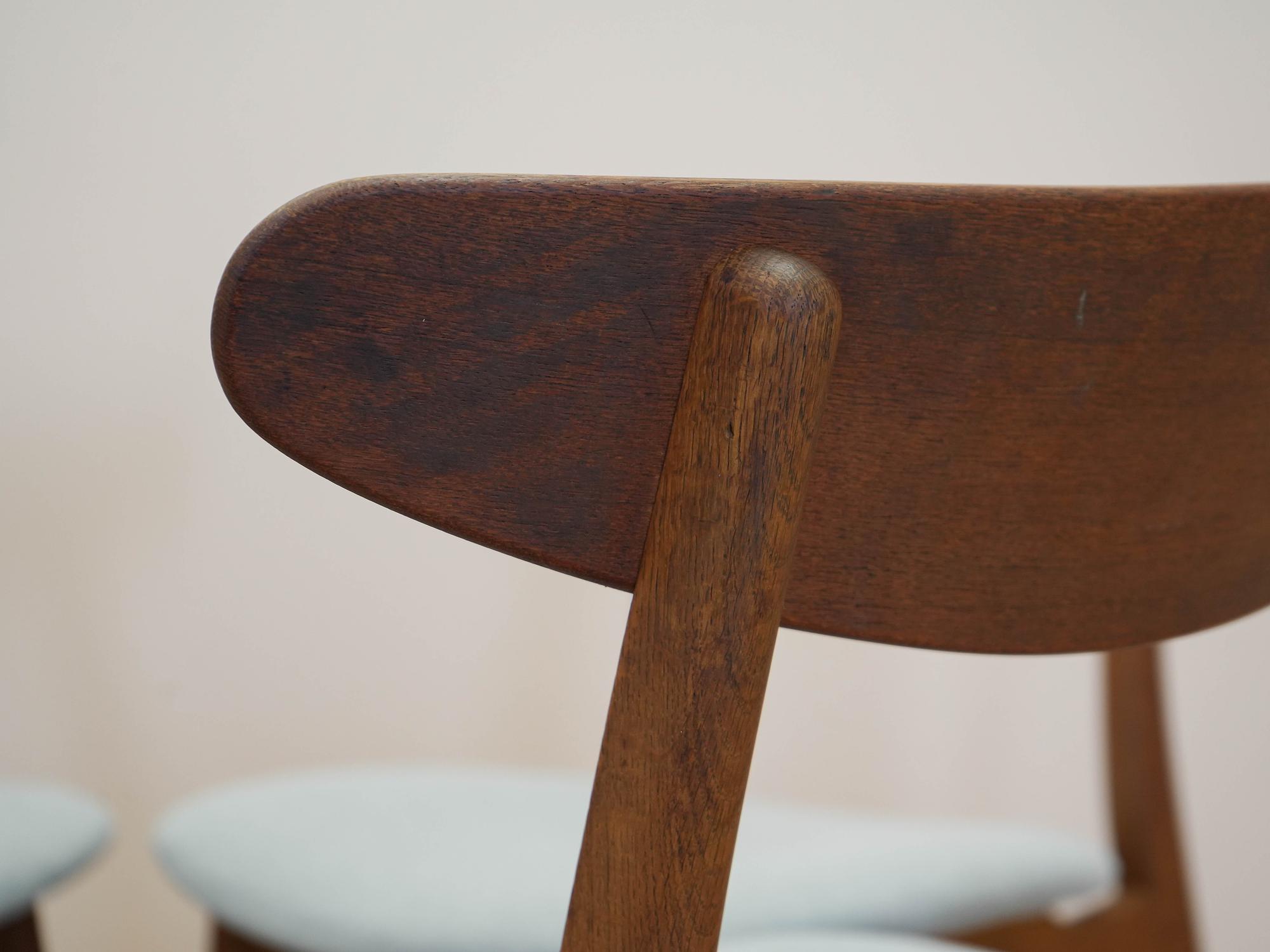 Chairs CH30 Set of 4 1960s 9