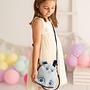 Hase Tasche Baumwolle Blau 0