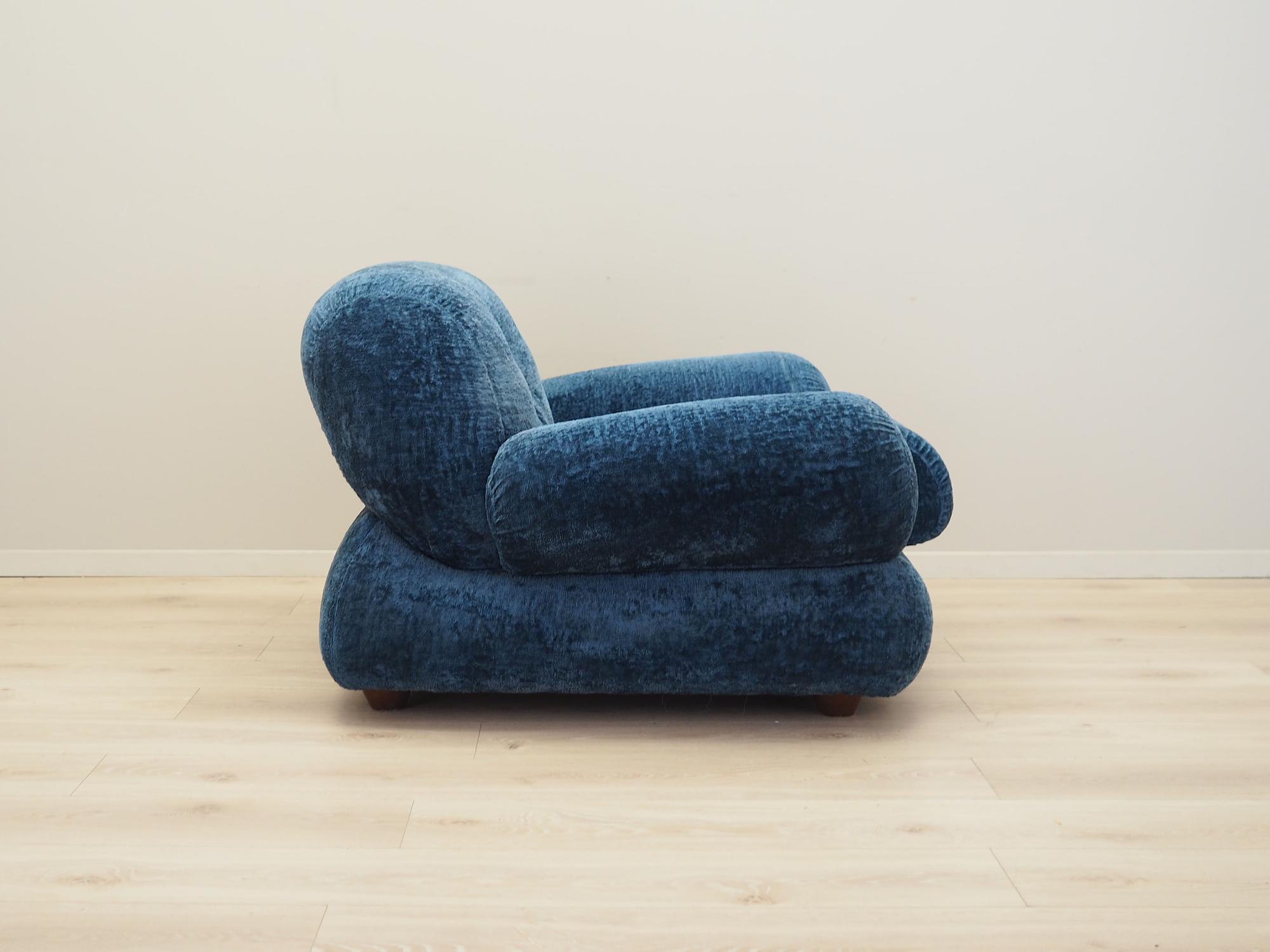 Sessel Blau 1970er Jahre 7