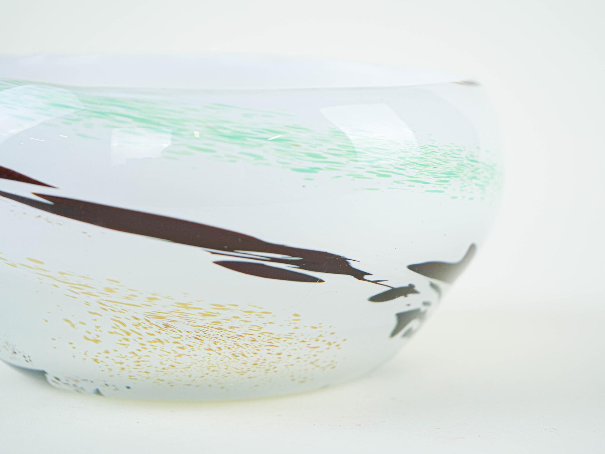 Glass bowl 1970s 8