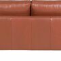 Portobello Sofa 3-Sitzer Saddle-Leder Metall Cognac 2
