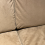 8 Sofa 2-Sitzer Textil Metall Braun 6