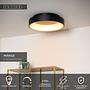Ceiling light Mirage Iron Black 45cm 4