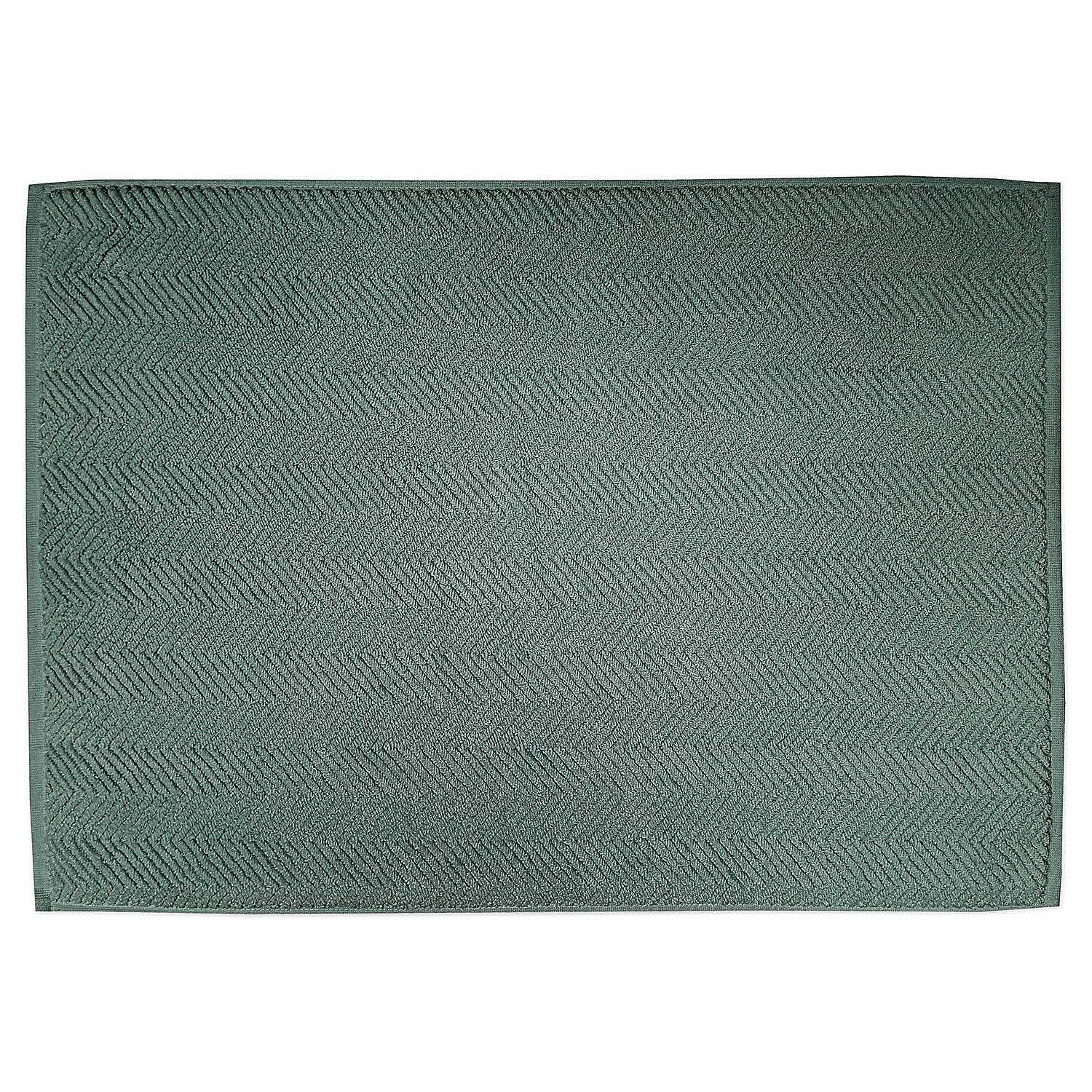 Badteppich Ocean Bio-Baumwolle Olivgrün 0