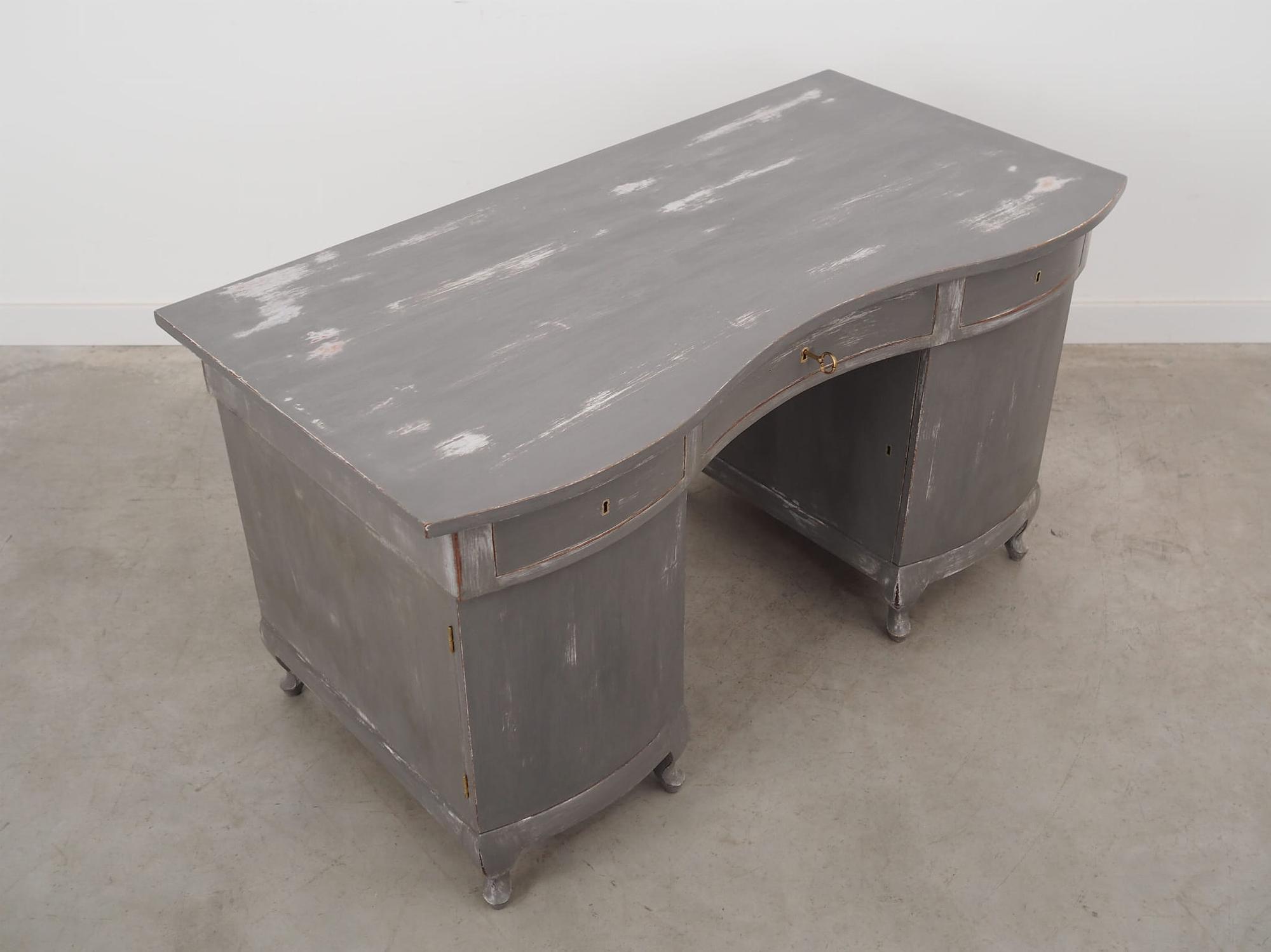 Mahogany Schreibtisch 1960 Jahre 6