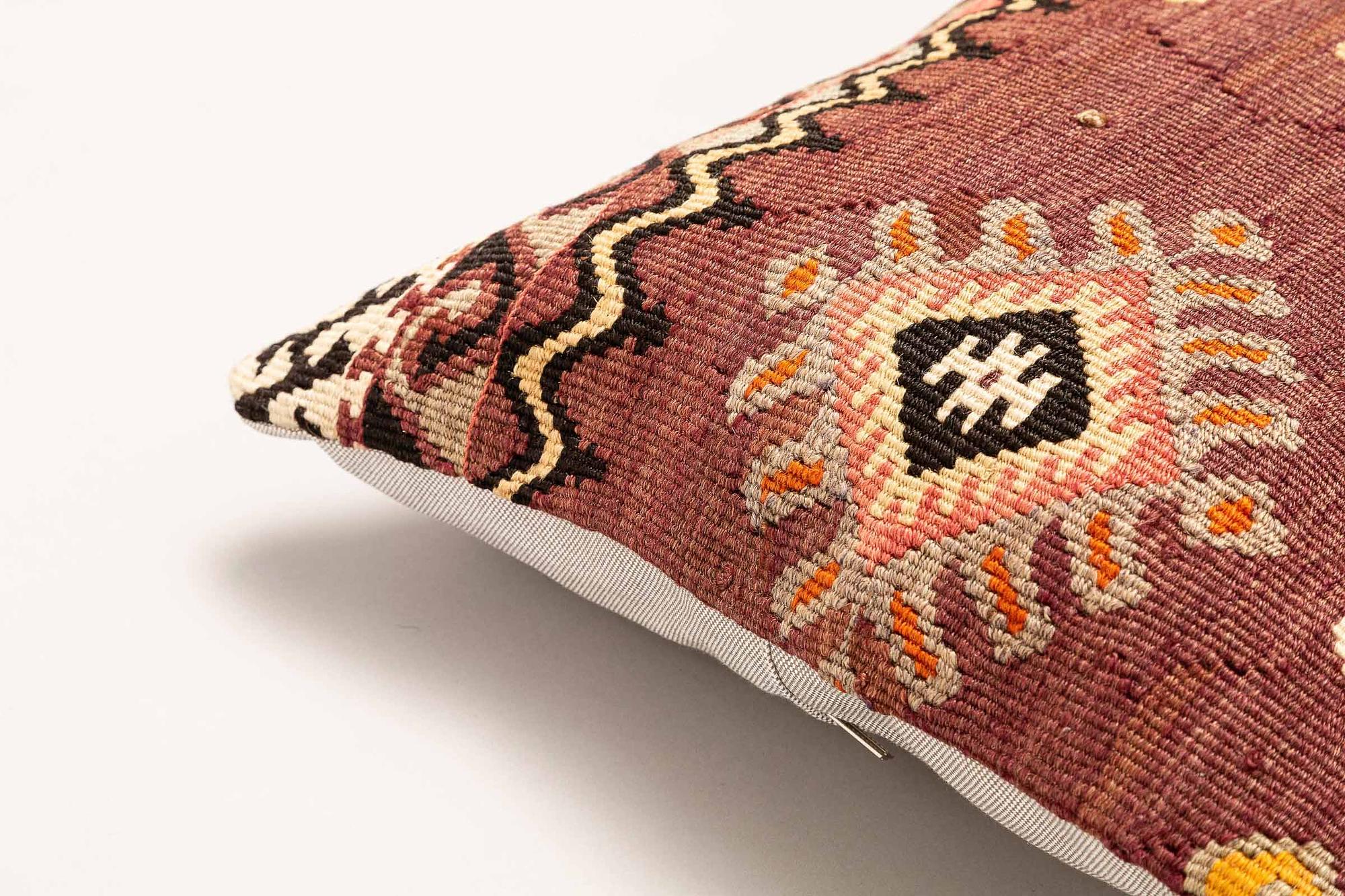 Berfin Kilim Kissen Wolle 1