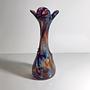 Vintage Vase Murano Glass Multicolored 70s 4