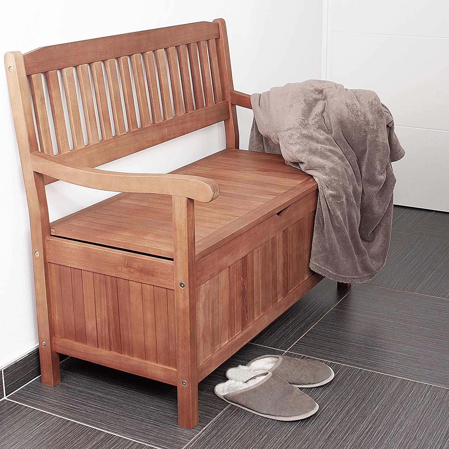Hyde Storage Bench Solid Eucalyptus 4