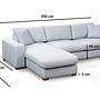 Loop 13 corner sofa grey 8