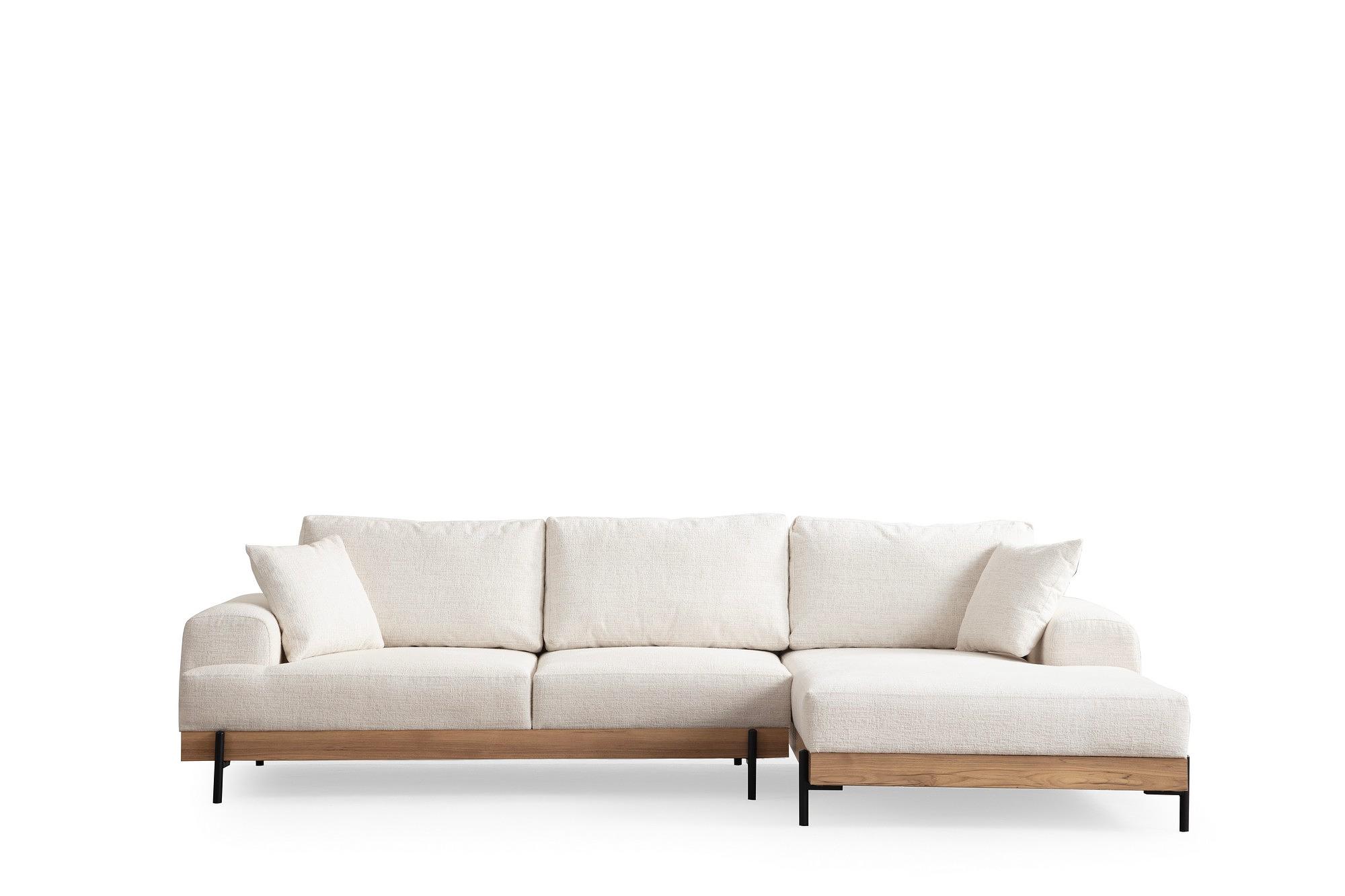 Eti Corner Sofa Right White 6