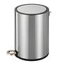 Treteimer Monza Edelstahl Silber 1